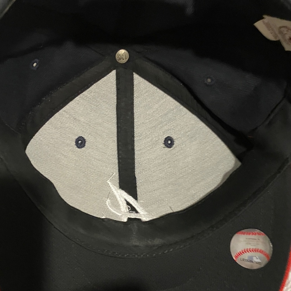 47 Brand Black and Red Cap - Picture 5 of 7